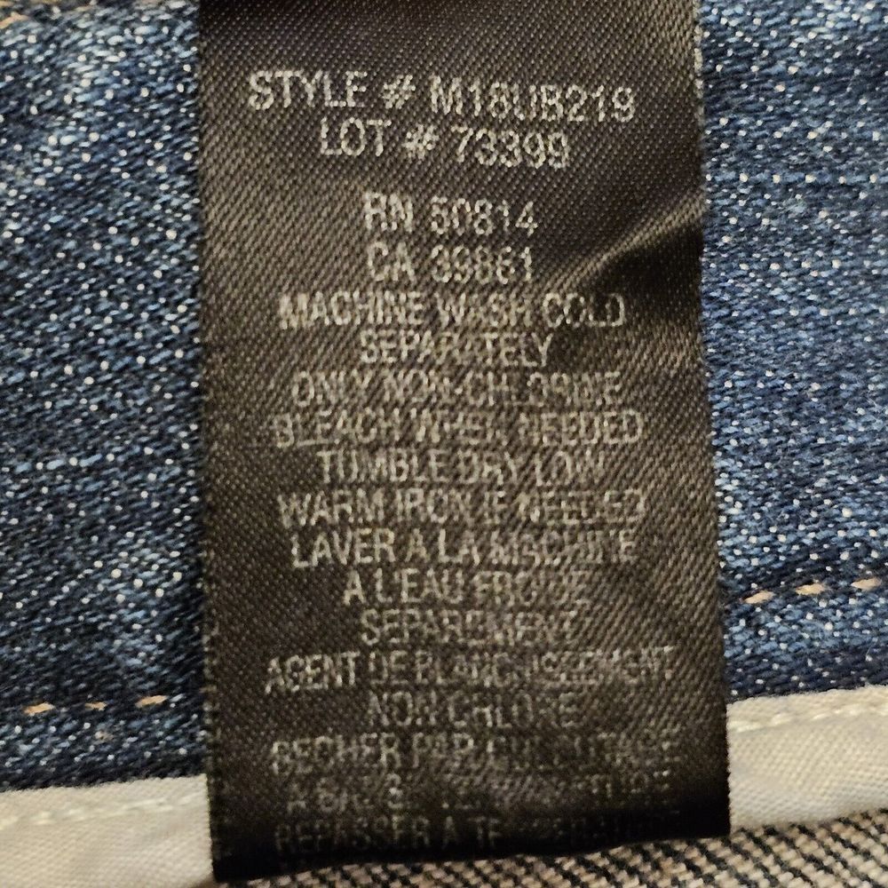 Tahari VTG Mid Rise Boot Cut Jeans Stretch Dark Blue Denim (See Desc. For Size) - Picture 8 of 12